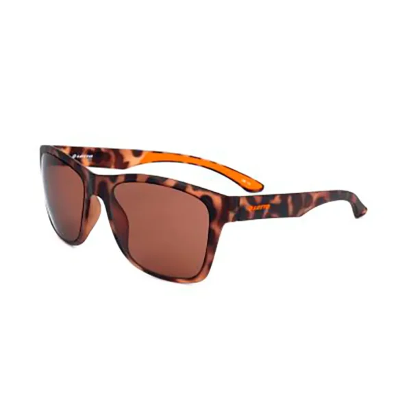 Lotto Rectangular Sunglasses 138 mm - Orange/Havana - Image 2