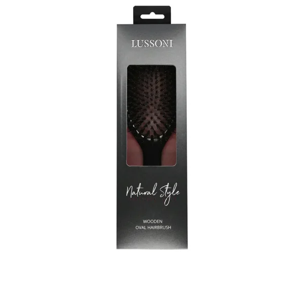 Lussoni Oval Wooden Hair Brush 1 Unit - Image 4