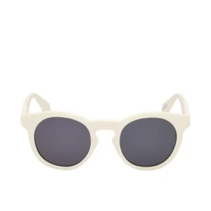 MARCOLIN Round White Sunglasses 48mm