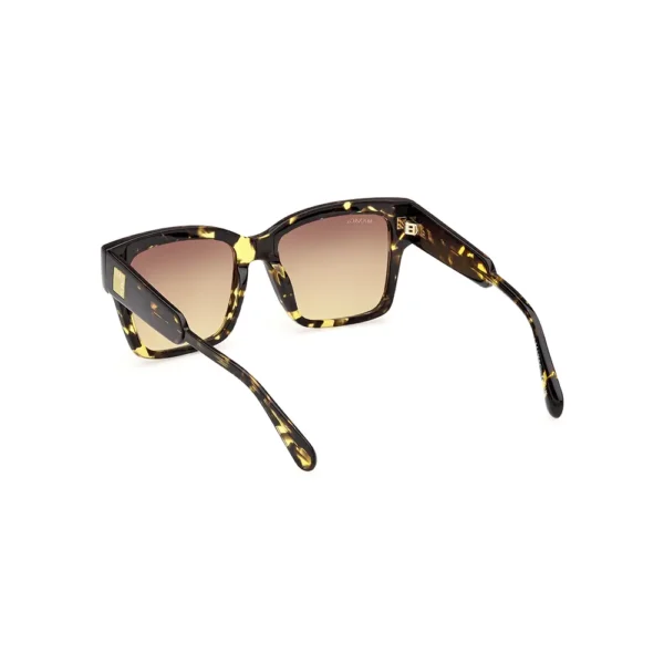 MAX & CO Rectangular Havana Sunglasses 52mm - Image 4
