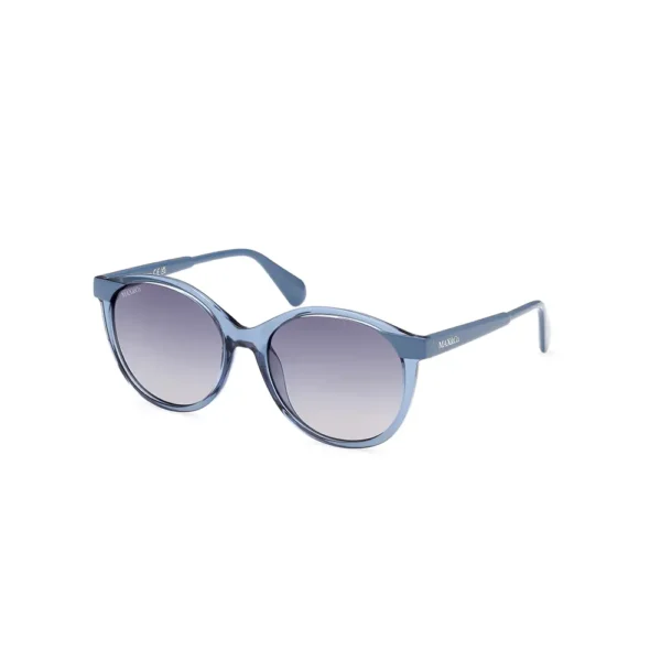 MAX & CO Round Turquoise Sunglasses 140mm - Image 2