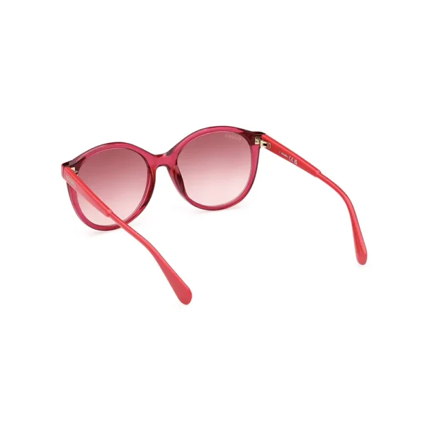 MAX & CO Vintage Pink Round Sunglasses 140mm - Image 4