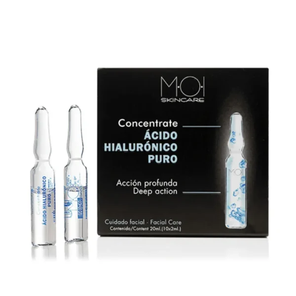 MOI Pure Hyaluronic Acid Facial Ampoules 10 x 2ML