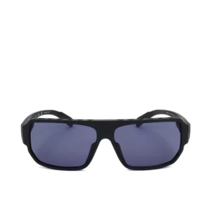 Marcolin Adidas SP0038 Black Rectangular Sunglasses 140mm