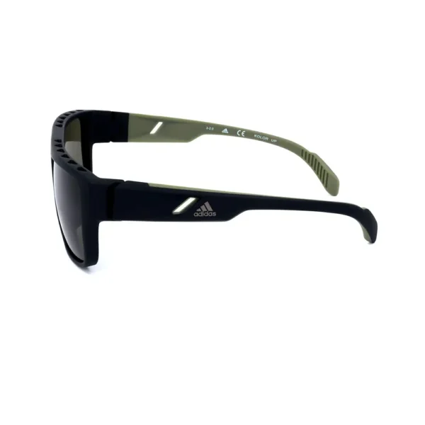 Marcolin Adidas Sport SP0037 Black Square Sunglasses 140mm - Image 3