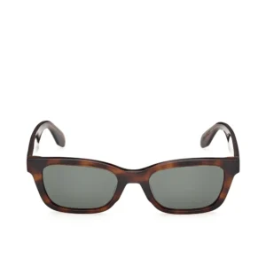 Marcolin Havana Square Sunglasses 53mm