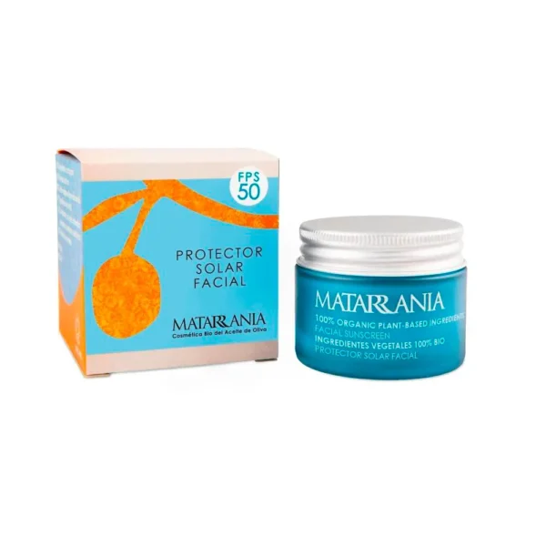 Matarrania Facial Sunscreen SPF 50 30ml - 100% Bio - Image 2