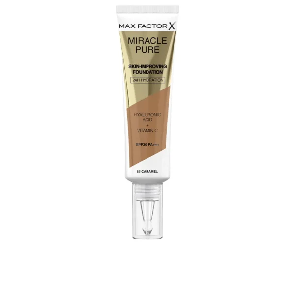 Max Factor Miracle Pure Foundation SPF 30 30ML Caramel