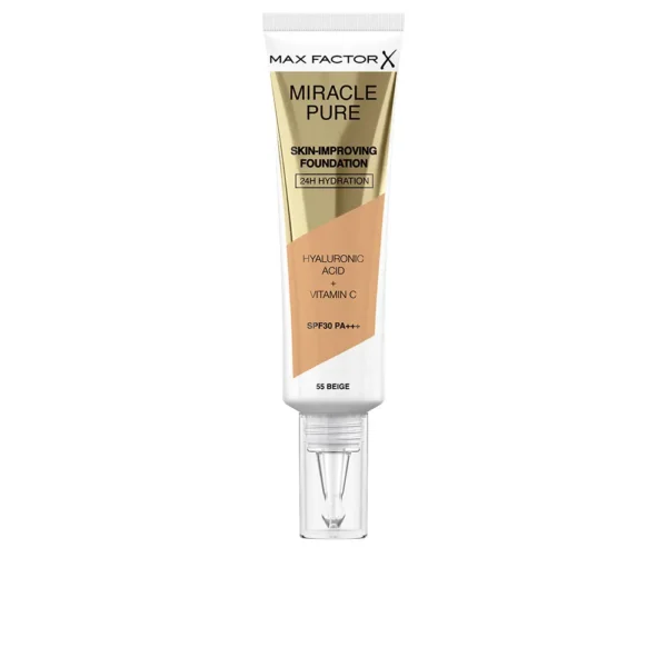 Max Factor Miracle Pure Foundation SPF 30 #55 Beige 30ML
