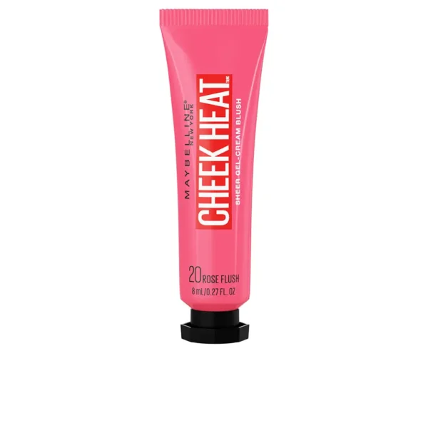 Maybelline Cheek Heat Sheer Gel-Cream Blush 10ML - Rose Flash