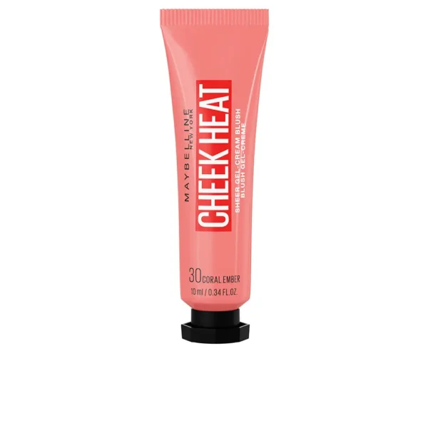 Maybelline Cheek Heat Sheer Gel-Cream Blush 30 Coral Ember 10ml