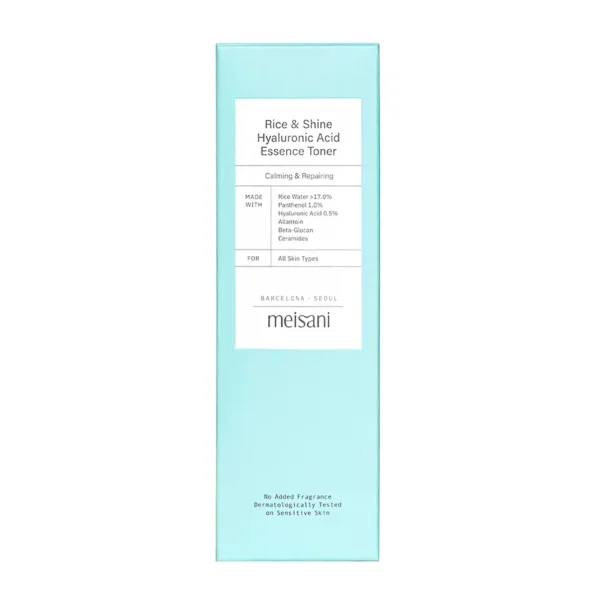 Meisani Rice And Shine Hyaluronic Acid Essence Toner 150ML - Image 2