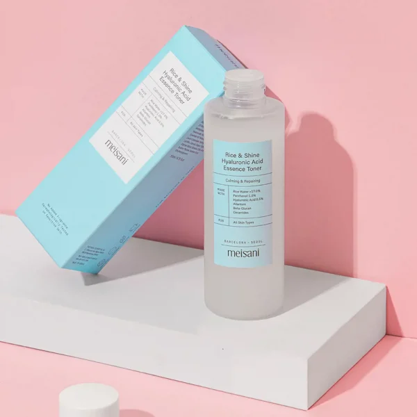 Meisani Rice And Shine Hyaluronic Acid Essence Toner 150ML - Image 3