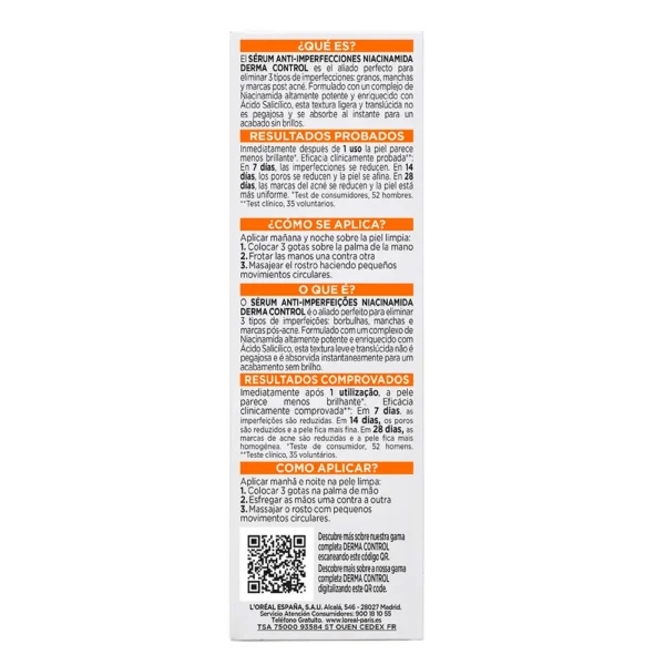 Men Expert Derma Control Anti-Blemish Serum 30ml - Image 4