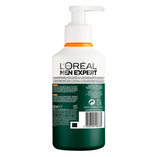 Men Expert Derma Control Cleansing Gel 260ML - Image 2
