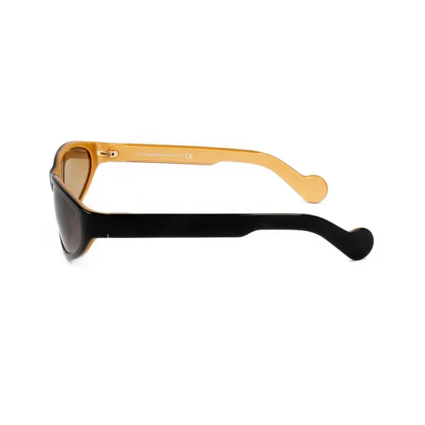 Moncler Gafas Round Black Sunglasses 135mm - Image 3