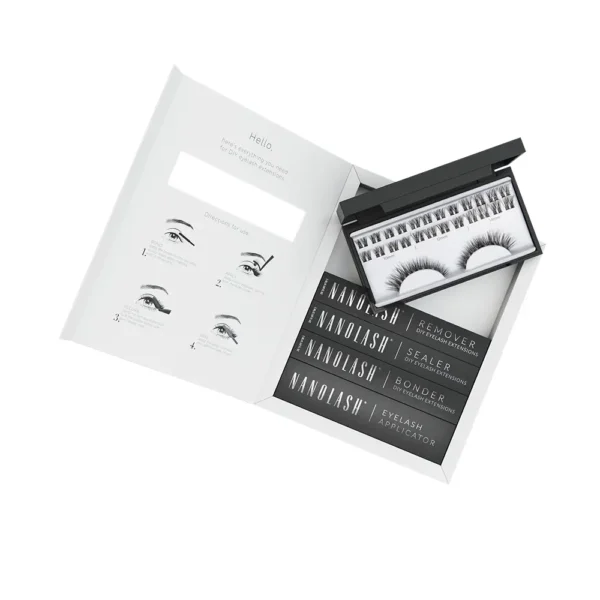 NANOLASH Fantasy Case Eyelash Kit with 4 Pieces