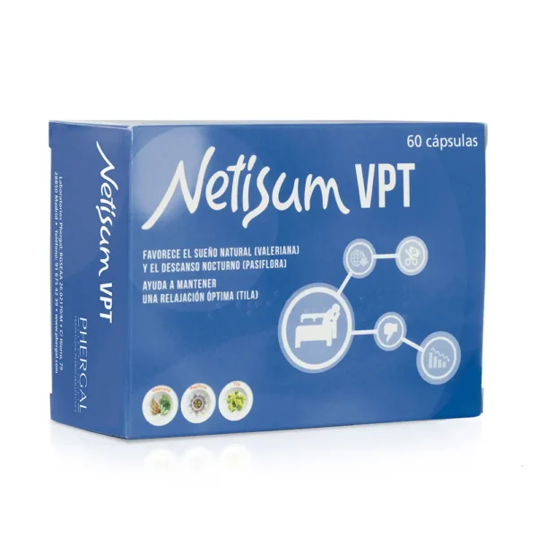 NETISUM VPT Capsules for Sleep Disturbances - 60 Units