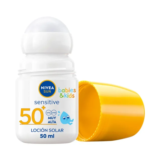 NIVEA Sun Babies & Kids Roll-On Lotion SPF 50+ 50ml - Image 2