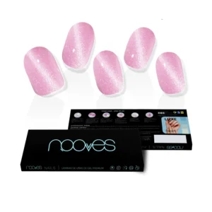 NOOVES Aphrodite Glam Cat Eye Gel Nails - 20 Units