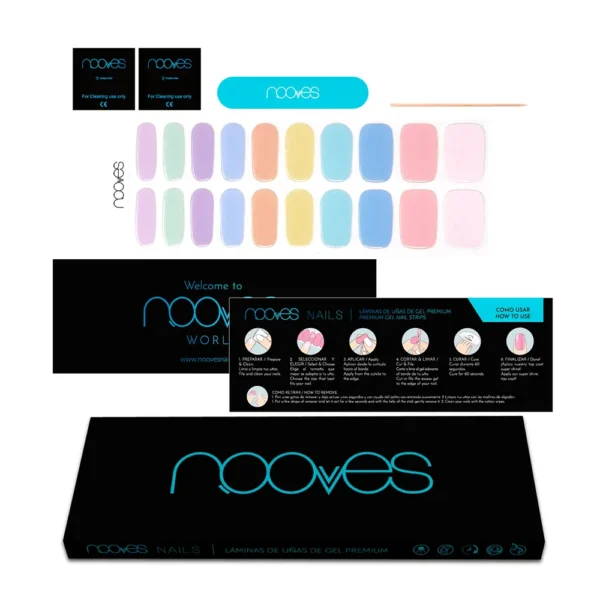 NOOVES Gel Nails Premium Luxe Bridge - 20 Units - Image 2