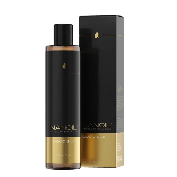 Nanoil Micellar Shampoo Liquid Silk 300ML - Image 2