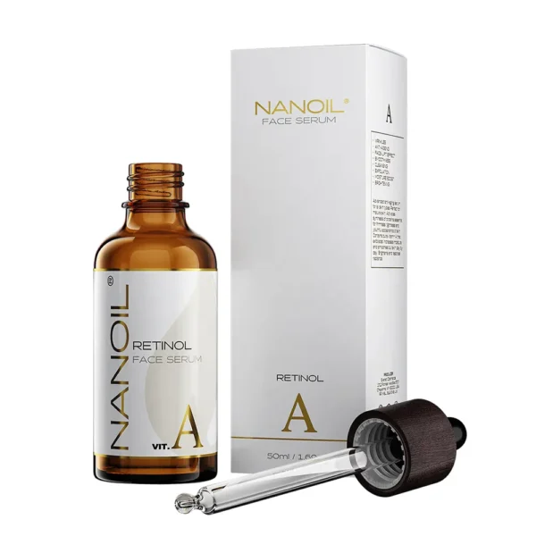 Nanoil Retinol Face Serum 50ml for All Skin Types - Image 2