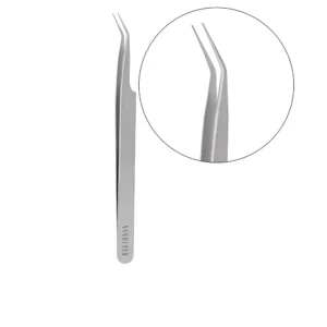Nanolash Curved Eyelash Tweezers - 1 Unit