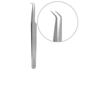 Nanolash L Shape Eyelash Tweezers - 1 Unit