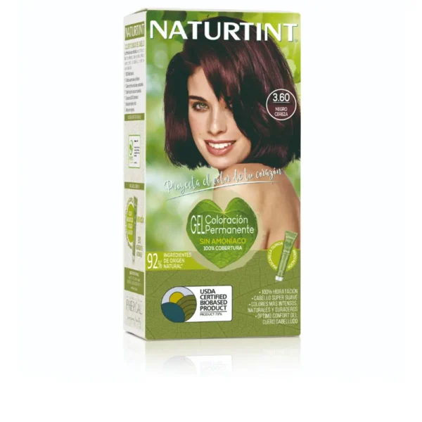 Naturtint Ammonia-Free Dye #3.60 Cherry Black 170 ml