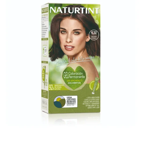 Naturtint Ammonia-Free Dye 4.32 Intense Chestnut 170ml