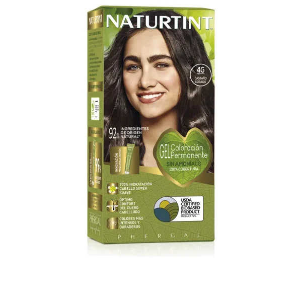 Naturtint Ammonia-Free Hair Color 4G Golden Chestnut 170ML