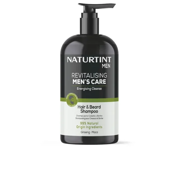 Naturtint Revitalising Men's Care Hair & Beard Shampoo 500ml
