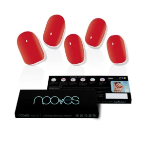 Nooves Crimson Red Gel Nail Film - 20 Units