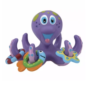 Nûby Floating Octopus Toy With Accessories 18M+