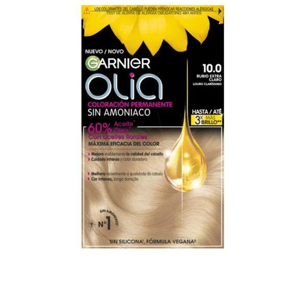 OLIA Permanent Color #10.0 Extra Light Blonde - 3 Units