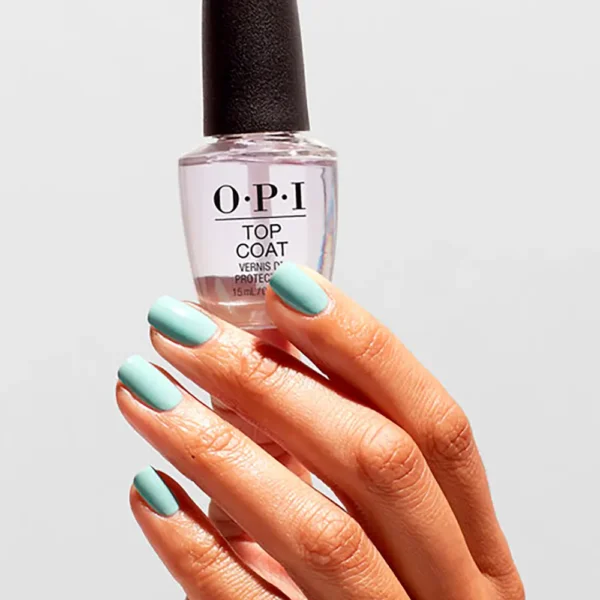 OPI Top Coat Gloss Finish Nail Lacquer 15ML - Image 2