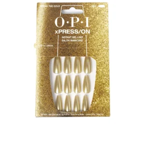 OPI xPRESS/ON Artificial Nails #Break The Gold - 30 Units