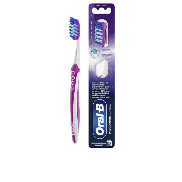 Oral-B Pro 3D White Clinical Medium Toothbrush