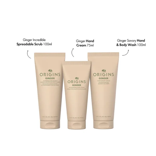 Origins Ginger Body Gift Set - 4 Pieces - Image 2