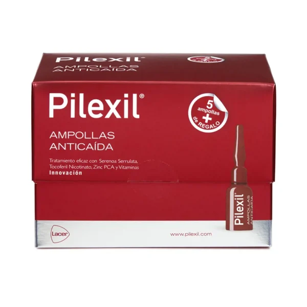 PILEXIL Anti-Loss Ampoules 20 Units - Promo 15 + 5 Gift