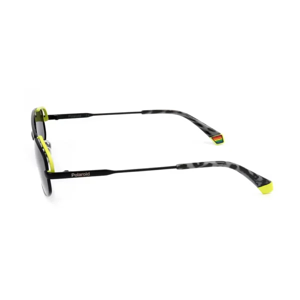 POLAROID 6130/S Round Black Sunglasses 145mm - Image 3