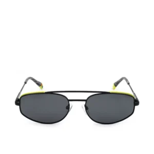 POLAROID 6130/S Round Black Sunglasses 145mm