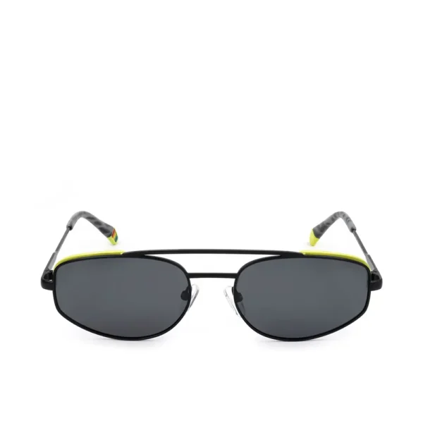POLAROID 6130/S Round Black Sunglasses 145mm