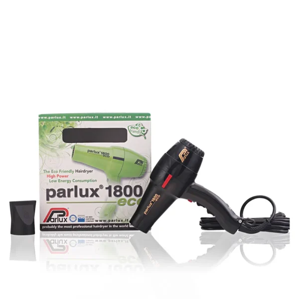 Parlux 1800 Eco Edition Hairdryer - Black