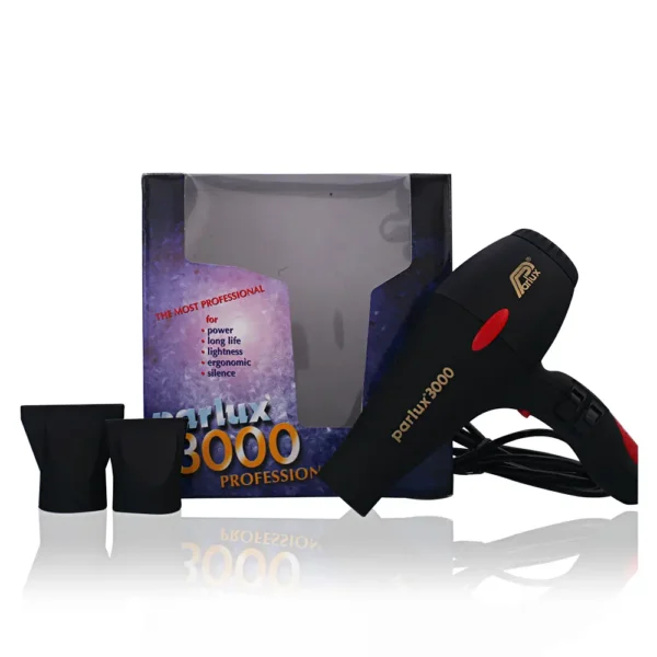Parlux 3000 Hair Dryer - Black