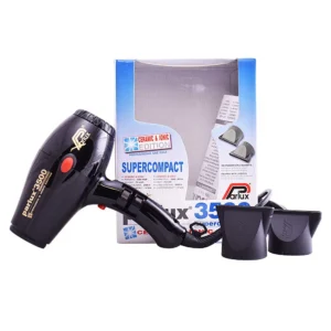 Parlux 3500 Supercompact Hairdryer - Black