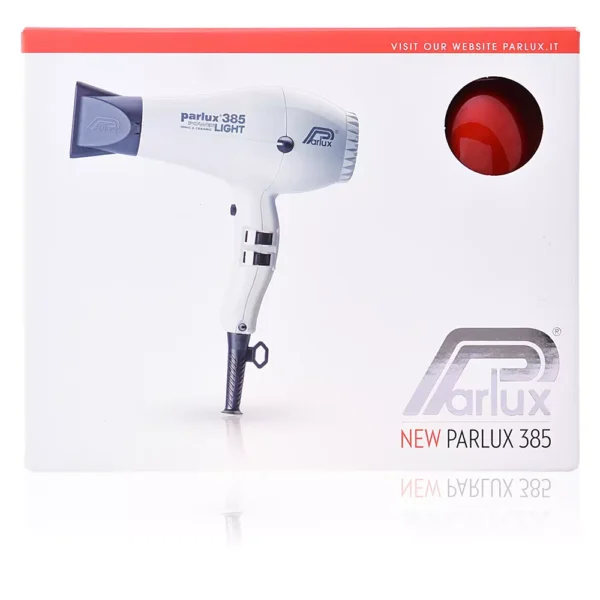 Parlux 385 Powerlight Hair Dryer - Red