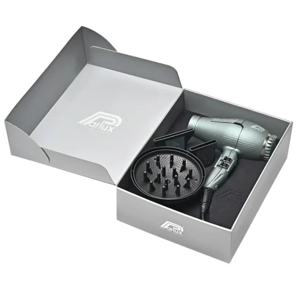Parlux Digitalyon Gray Glitter Set With Dryer & Accessories - Image 3