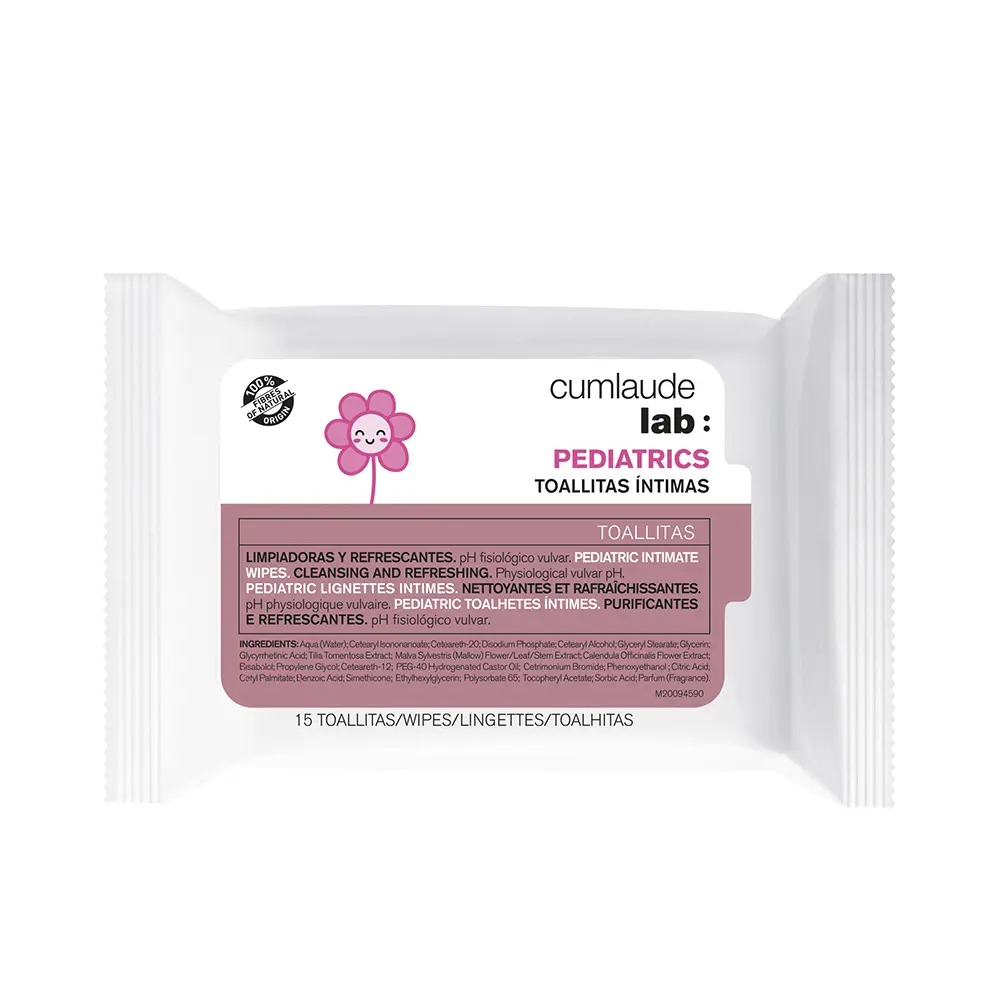 Pediatric Intimate Wipes - 15 Units